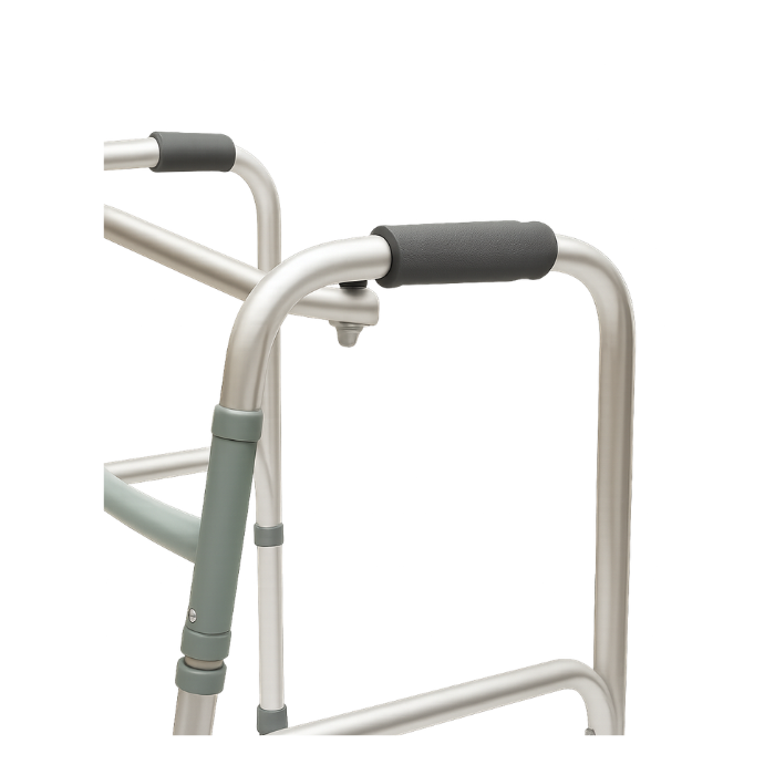 CAMINADOR ANDADERA 2 RUEDAS COLOR PLATEADO PARA NIÑOS