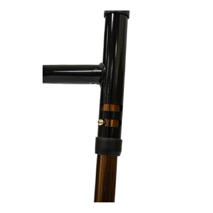 CAMINADOR ANDADERA DE 2 RUEDAS COLOR BRONCE