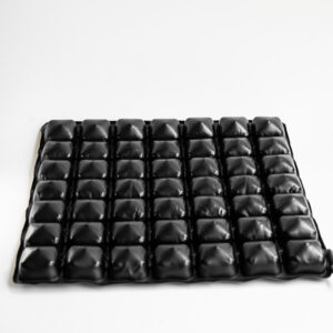 COJIN DE ASIENTO INFLABLE NEGRO CON FORRO